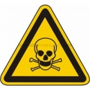 Gefahrenzeichen: Warnung vor giftigen Stoffen (BGV A8 W 03)
