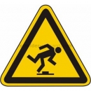 Gefahrenzeichen: Warnung vor Stolpergefahr (BGV A8 W 14)