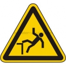 Gefahrenzeichen: Warnung vor Absturzgefahr (BGV A8 W 15)
