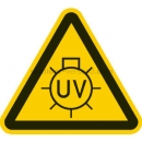 Gefahrenzeichen: Warnung vor UV-Strahlung